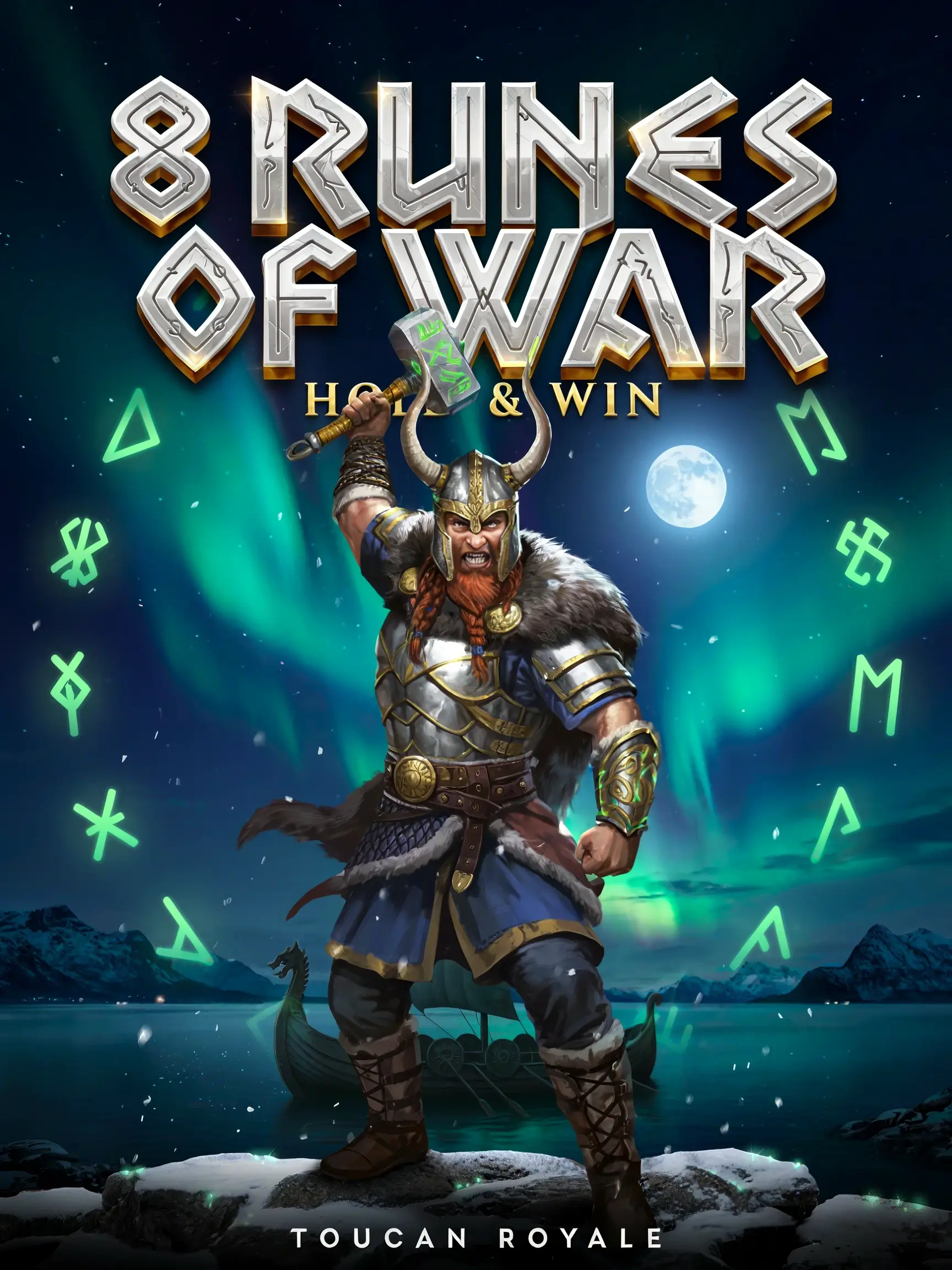 Game art for the 8 Runes of War slot