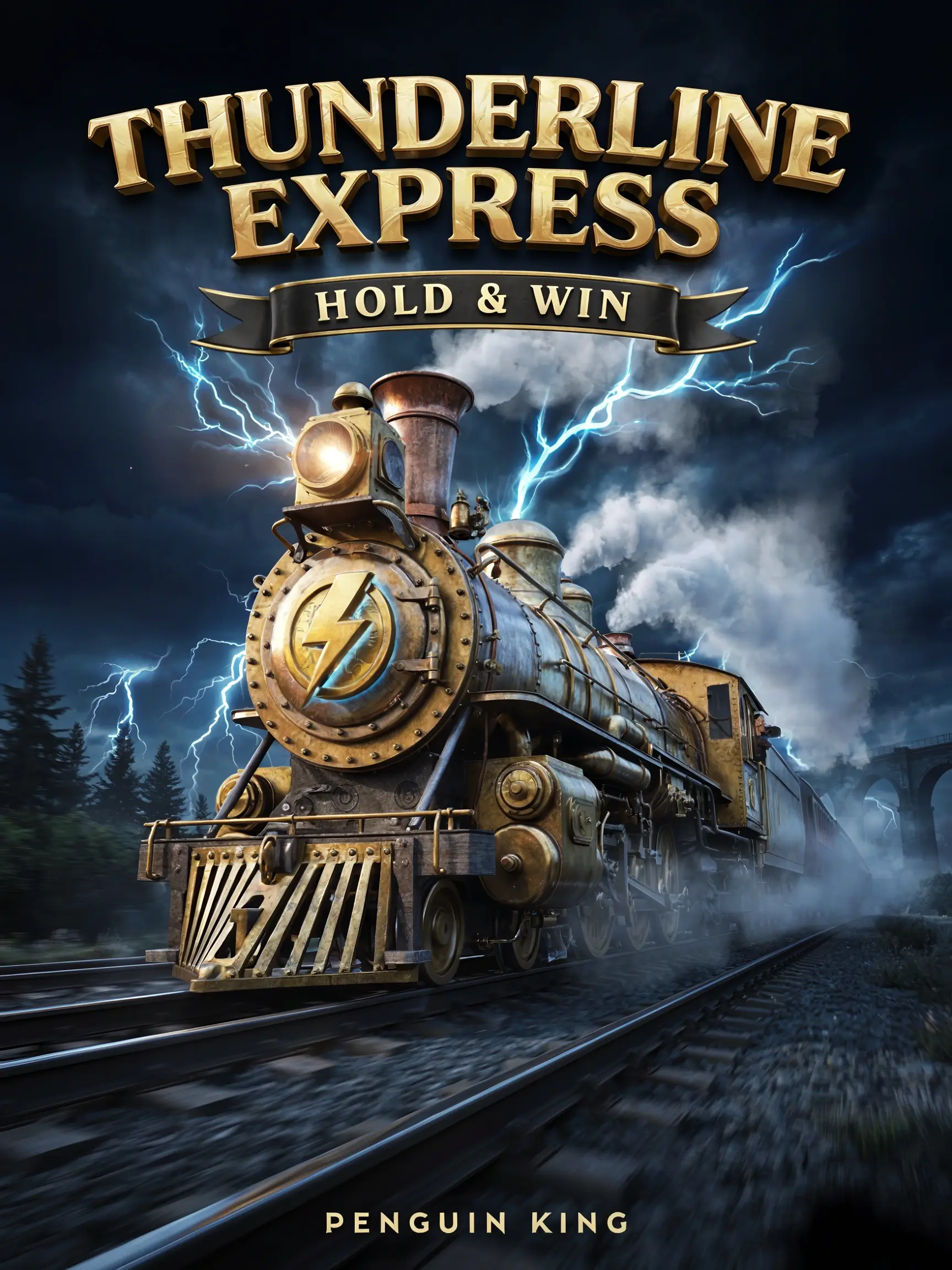 Screenshot of the Thunderline Express slot